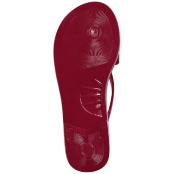 INC Womens Red Bow And Accents Madena Round Toe Slip On Thong Sandals 6 M - Picture 4 of 4